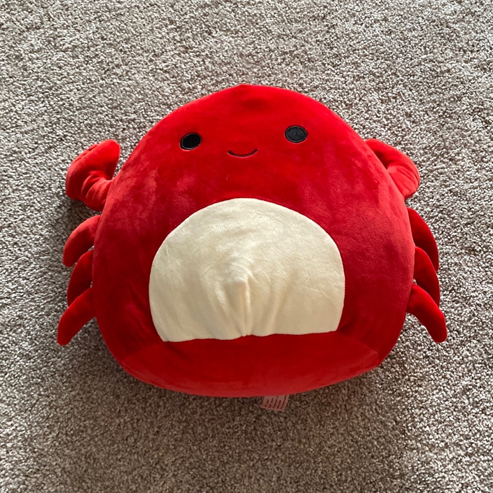 Carlos the Crab Squishmallow 12”